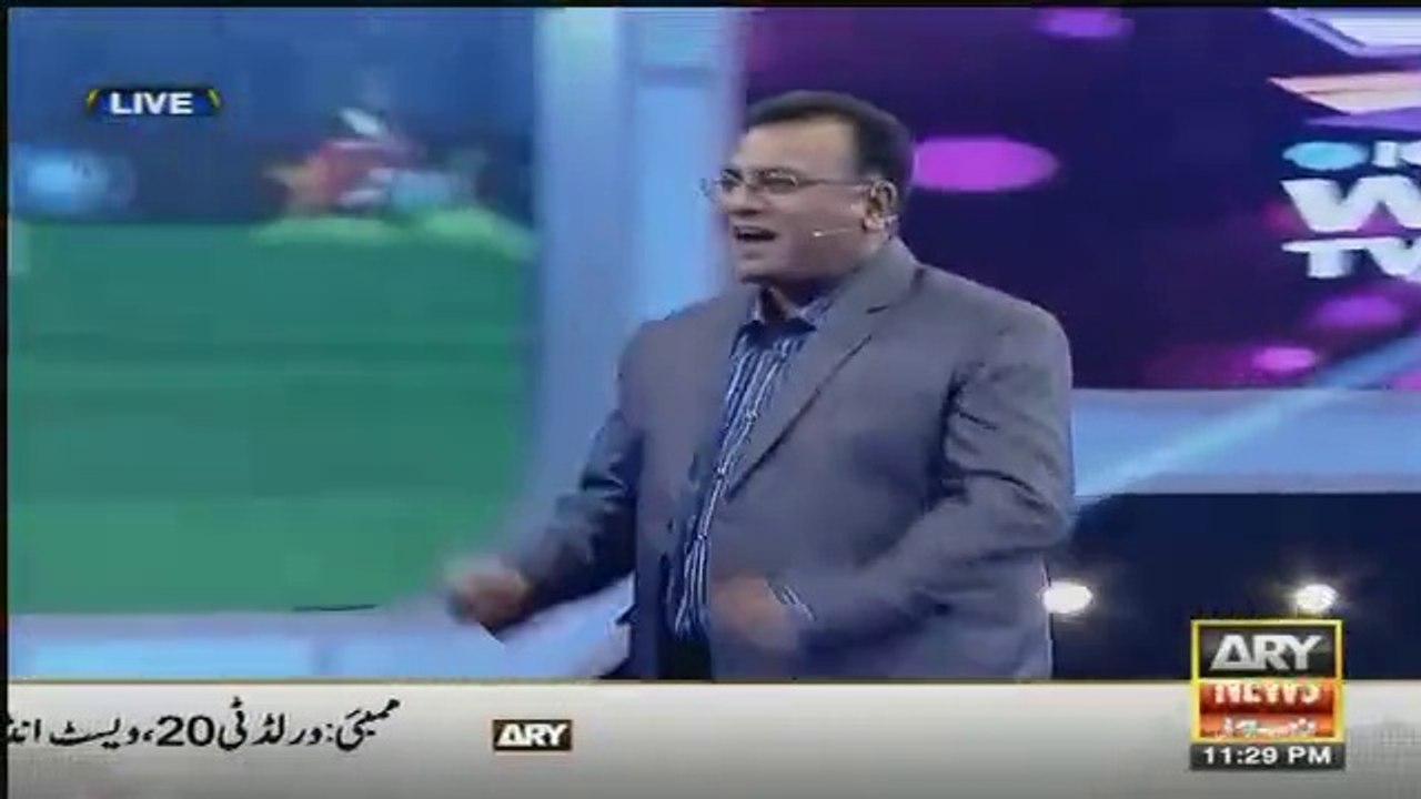 Basit Ali become Anchor & start dancing