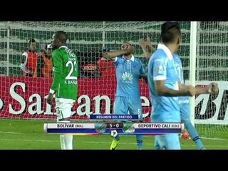 Bolívar 5-0 Deportivo Calí