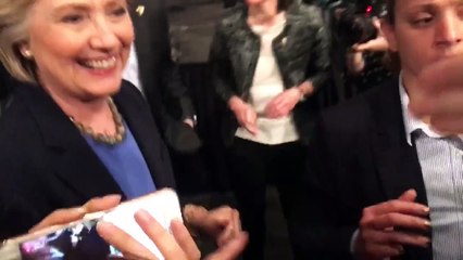 The witch flew in on her broom!