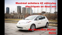 Montréal achètera 42 véhicules électriques en deux ans