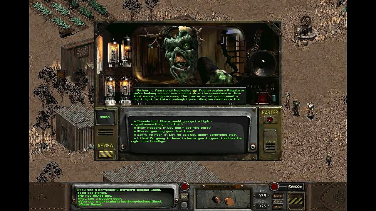 Let's Play Fallout 2 Part 21: My English Is Off (Read Description)