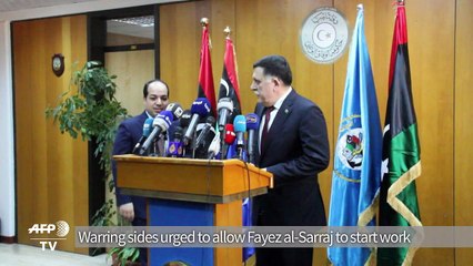Head of Libya's UN-backed unity govt arrives in Tripoli