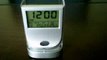Desk Digital Light Alarm Clock Thermometer Pen Holder