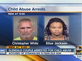 Glendale couple arrested for child abuse