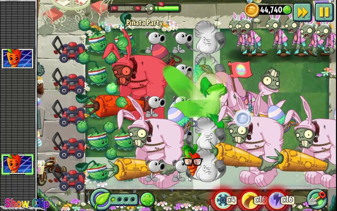 Plants Vs Zombies 2 Party 202 Day 01/4/2016
