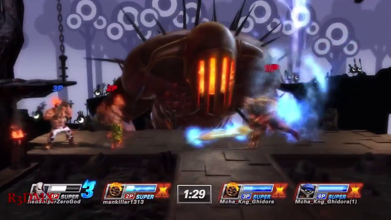 Playstation All Stars Battle Royale: Kratos Match #9 - Kratos & Sweet Tooth Vs. S.T. & Sly Cooper