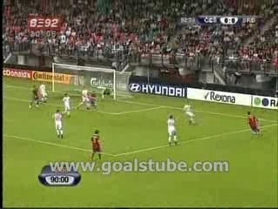 European Under 21 Championship Czech Republic 0-1 Serbia