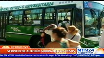 Gobierno argentino anuncia aumento del 100% en transporte público y genera inconformidad entre usuarios