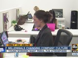 Millennials changing company culture
