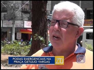05-01-2015 - PODAS EMERGENCIAIS NA PRAÇA - ZOOM TV JORNAL
