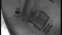 Footage of a 'Possessed Baby' appears to Crib Surf it's cot