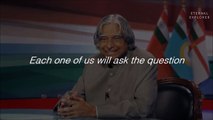 'Be Unique.Be Remembered' - APJ Abdul Kalam Inspirational Speech video