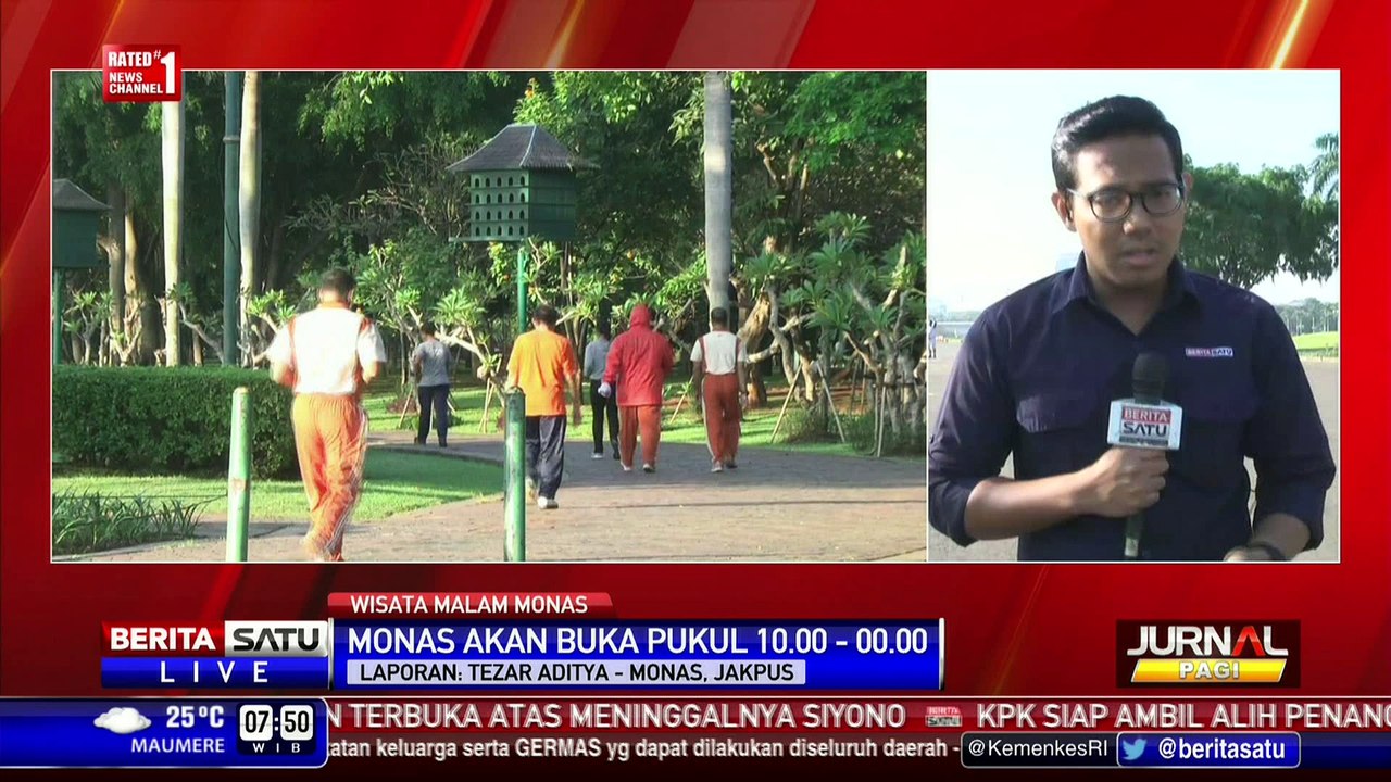 Mulai 5 April, Monas Buka Hingga Malam