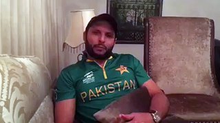 Shahid Afridi Apologies to Pakistan fans