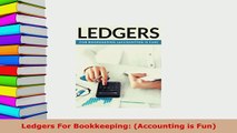 PDF  Ledgers For Bookkeeping Accounting is Fun Read Online