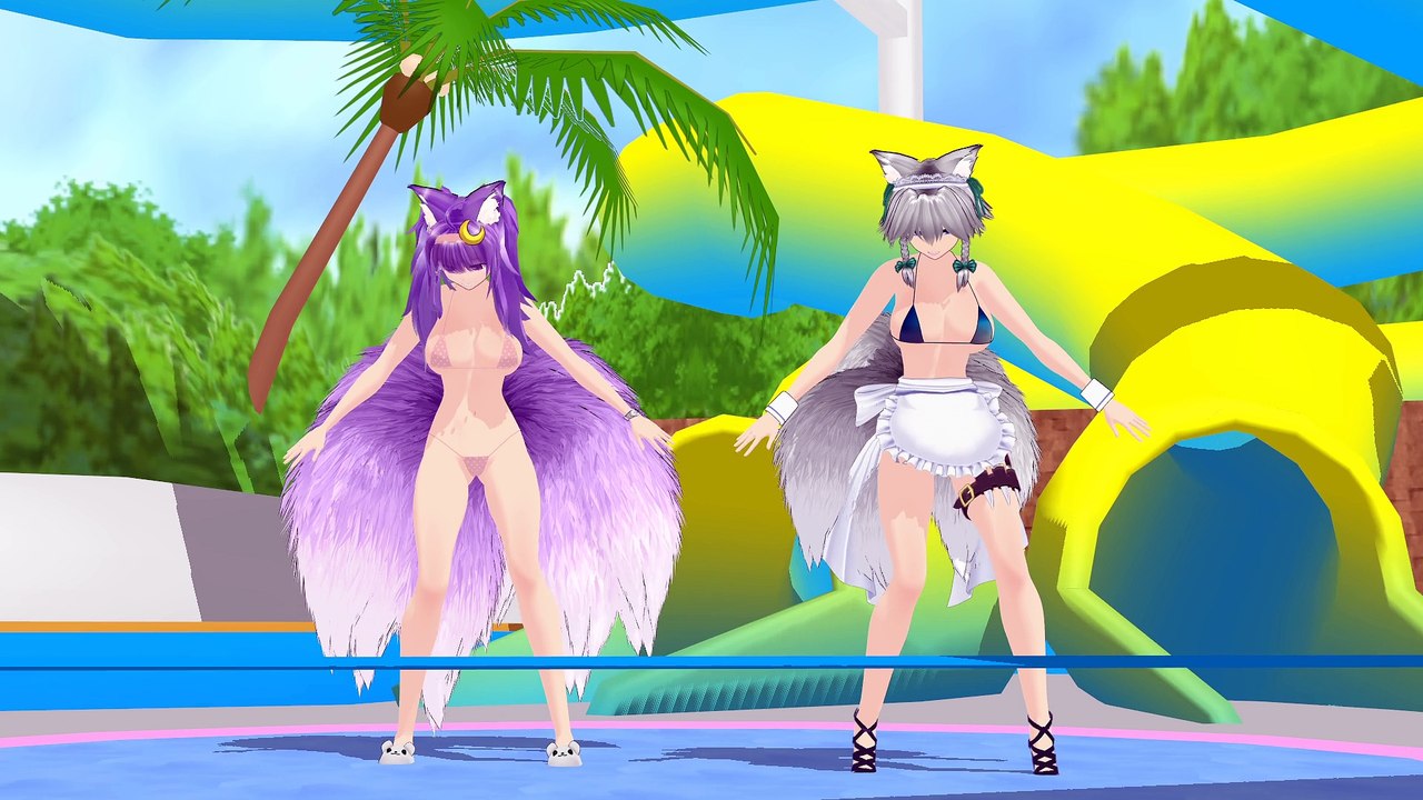 MMD Glide - Foxgirl Models