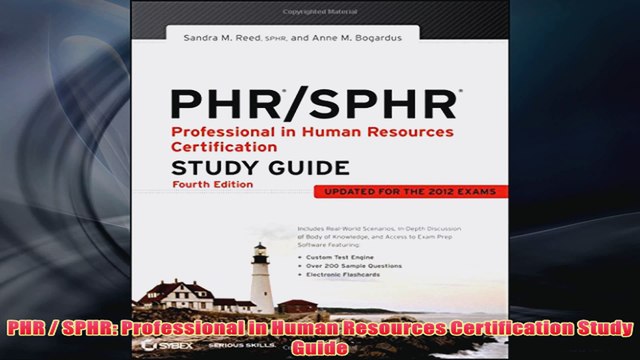 Free PHR SPHR Professional in Human Resources Certification Study Guide Read Download