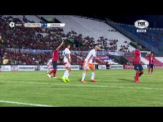 Maldonado se llevó un golpe brutal