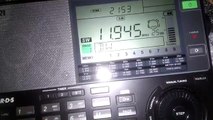 Radio Free Asia (Longwire e Pa0rdt-Mini-Whip) - 11945 kHz