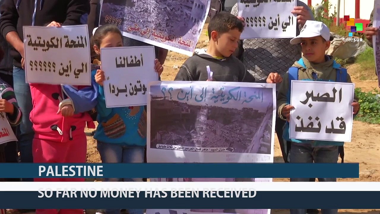 Palestinian Victims Are Still Waiting for Aid