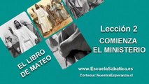 Lección 2 | Lunes 4 de abril 2016 | El contraste en el desierto | Escuela Sabática
