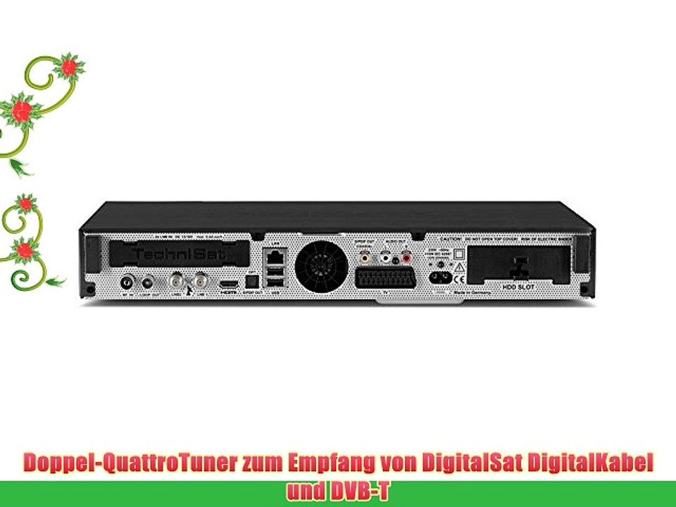 TechniSat TechniCorder ISIO STC - HDTV-Digitalreceiver mit erweiterbarem Doppel-QuattroTuner