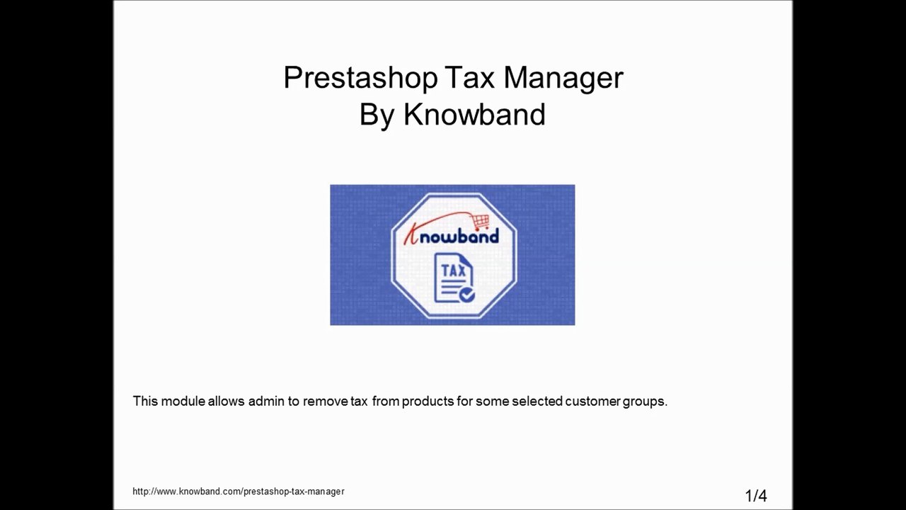 Prestashop Tax Manager By Knowband