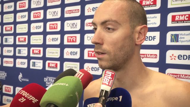 Natation - ChF (H) - Séries 100m : Stravius «Pas évident après le bordel que ça a foutu»