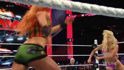 Becky Lynch vs. Charlotte  Raw, January 4, 2016