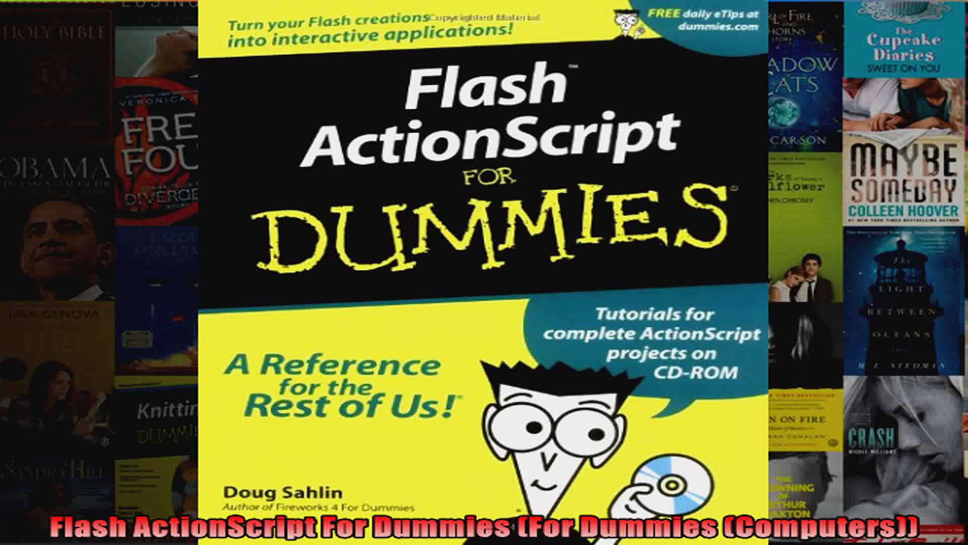 Flash ActionScript For Dummies For Dummies Computers