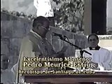 Santa misa en Santiago de Cuba ofrecida por Juan Pablo II en enero de 1998