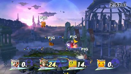 Combat Amiibo #01 - Super Smash Bros. for Wii U