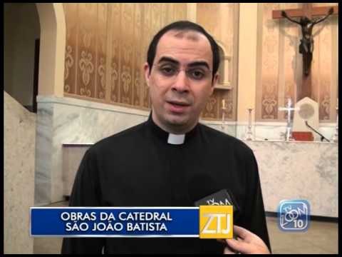 18-12-2015 - OBRAS NA CATEDRAL SÃO JOÃO BATISTA - ZOOM TV JORNAL