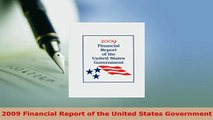 PDF  2009 Financial Report of the United States Government Free Books