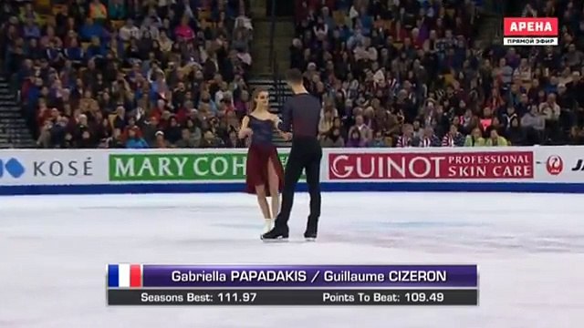 Patinage artistique : les Français Papadakis et Cizeron à nouveau champion du monde avec un programme historique !