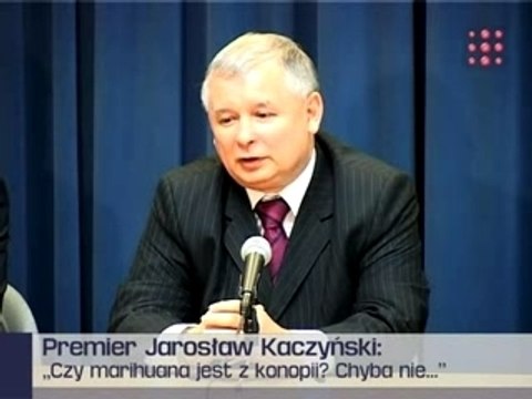 Co premier Kaczyński wie o narkotykach?
