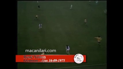 16.09.1975 - 1975-1976 UEFA Cup 1st Round 1st Leg Glentoran FC 1-6 AFC Ajax