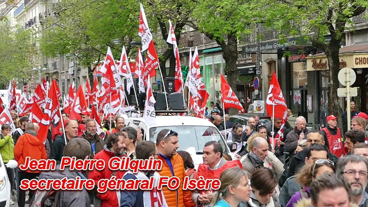 Retrait de la loi travail - Grenoble