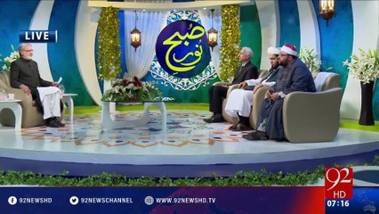 Subh e Noor - 01-04-2016 - 92NewsHD