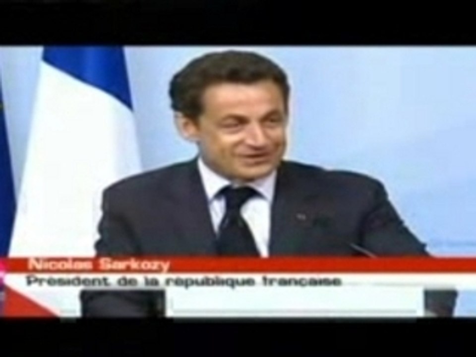Sarkozy ivre au G8