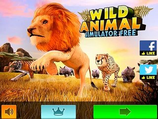Wild Animal Simulator   Free Jungle Animals Racing Game 3D Gameplay
