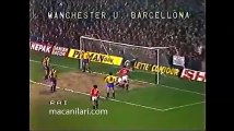 21.03.1984 - 1983-1984 UEFA Cup Winners' Cup Quarter Final 2nd Manchester United 3-0 Barcelona