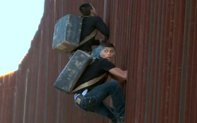 'Drug smugglers' caught in the act