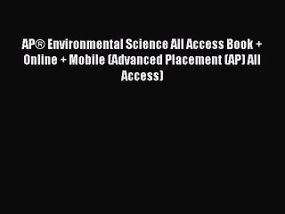 Read AP® Environmental Science All Access Book + Online + Mobile (Advanced Placement (AP) All