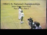 1984 U.S. National Roller Skating Championships - Junior Dance Semi-Final - Paso Doble3