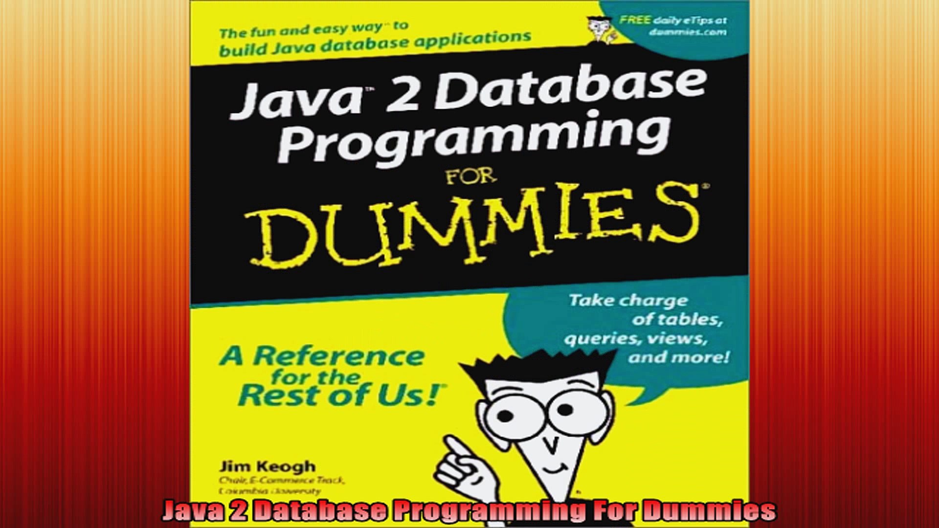 Java 2 Database Programming For Dummies
