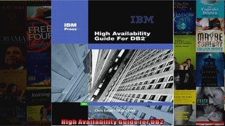 High Availability Guide for DB2