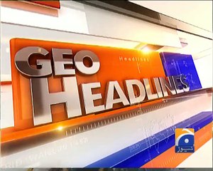 Geo News Headlines - 01 April 2016 - 1100