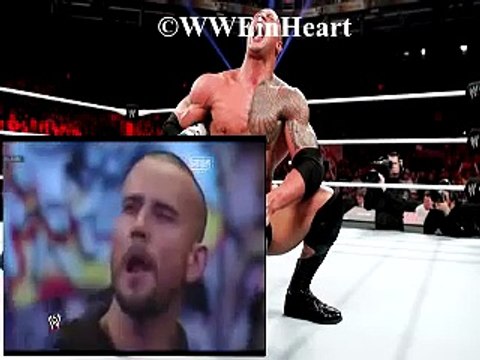 WWE Royal Rumble 2013 - The Rock Vs CM Punk Full Match