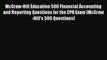 Download McGraw-Hill Education 500 Financial Accounting and Reporting Questions for the CPA